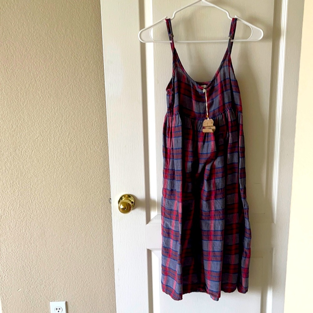 Natural Life plaid dress size small
